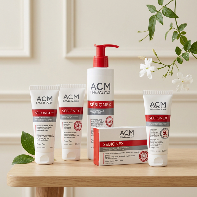 Rozy Oily & Acne-Prone Skin Care Kit - 5 Pcs