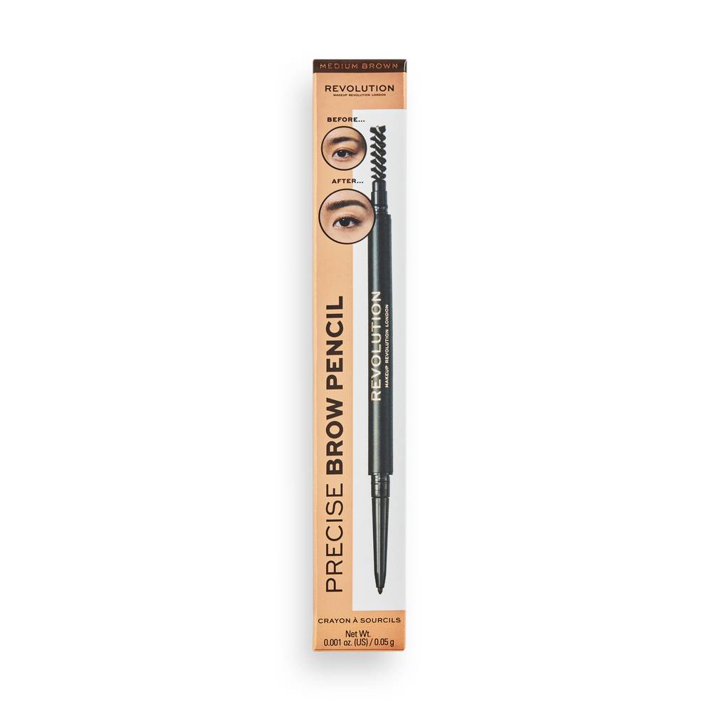 Revolution, Eyebrow Pencil, Definer, Precise - Dark Brown