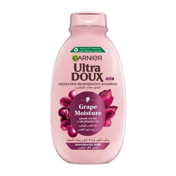Garnier, Moisturizing Grape Water Shampoo, -400ml