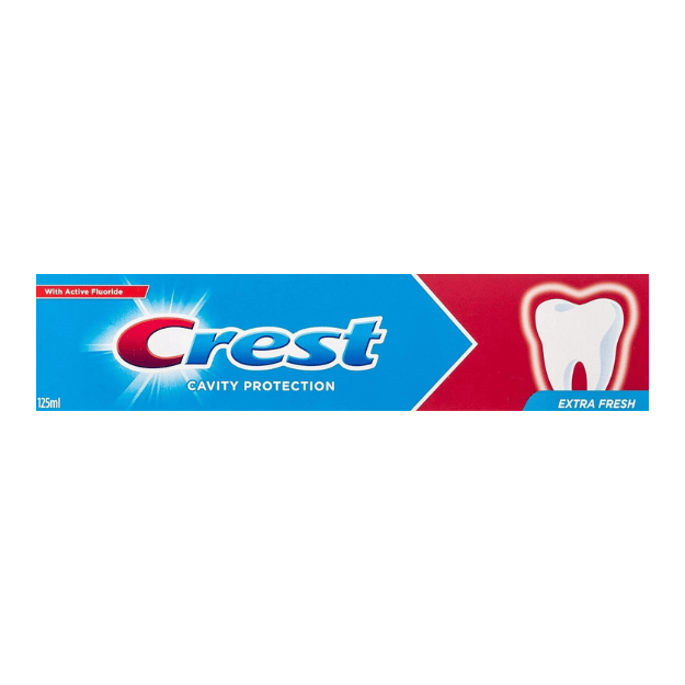 Crest, toothpaste, tooth decay, freshness, extra, 125 ml