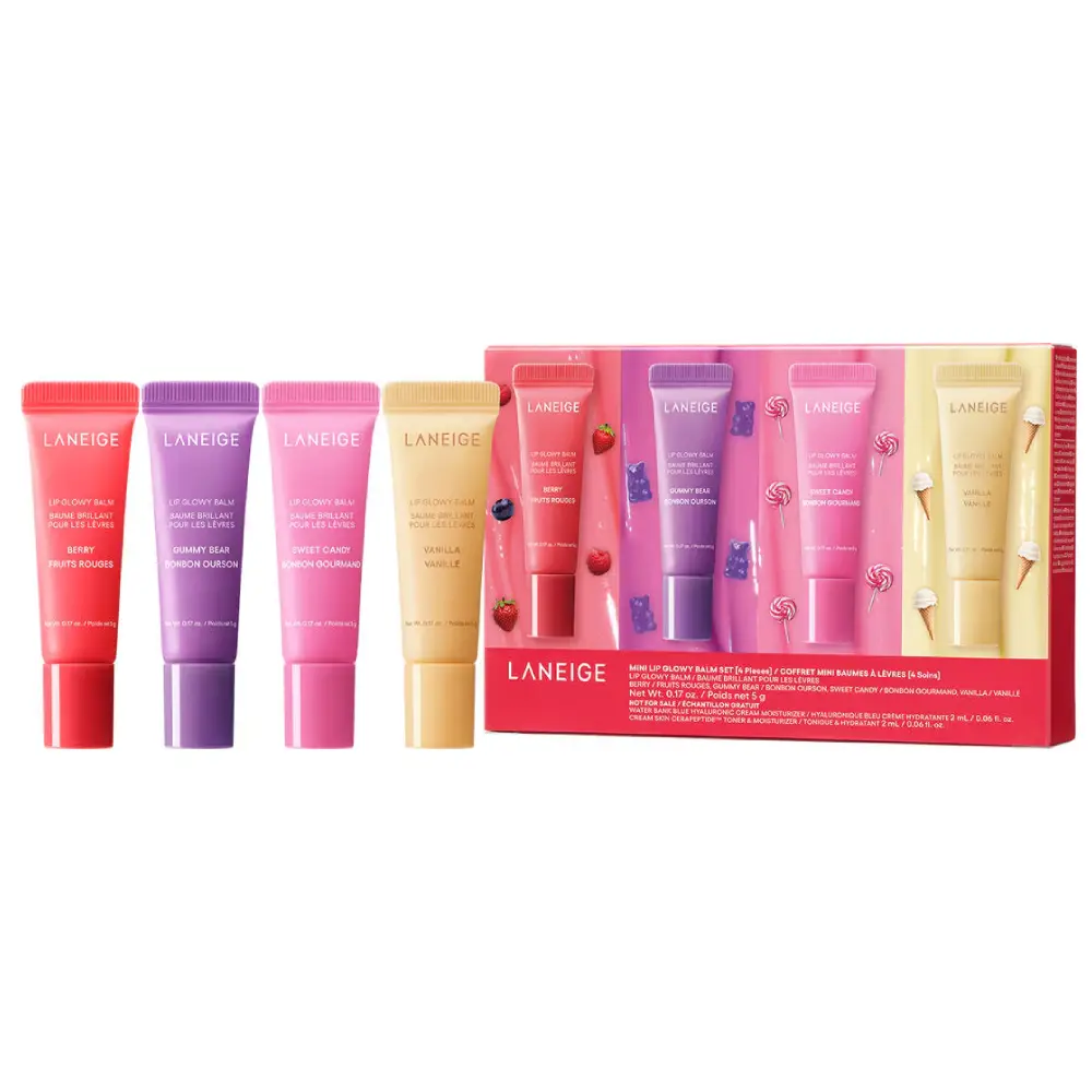 Laneige, Mini Lip Balm Set - 4 Pieces