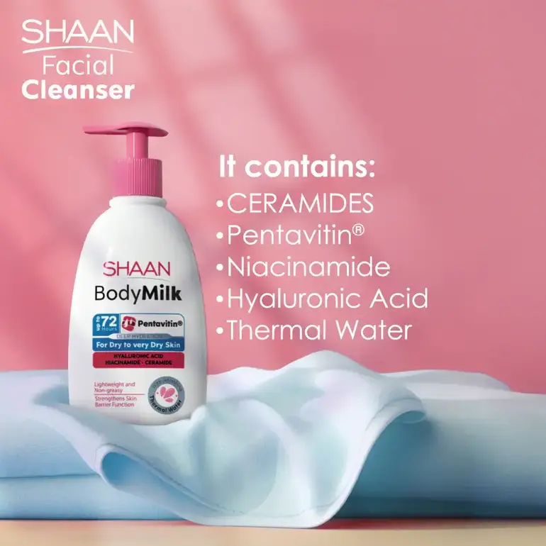 SHAAN, Body Milk for Dry to Very Dry Skin - 300 ml