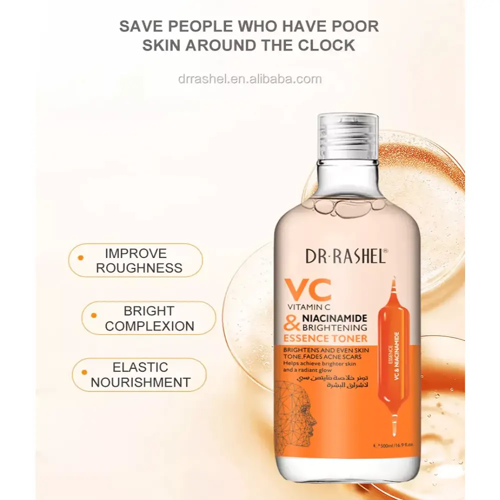 ,Dr. Rashel, Vitamin C & Niacinamide, Brightening Toner