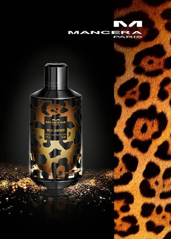 Mancera wild leather perfume for unisex 120ml