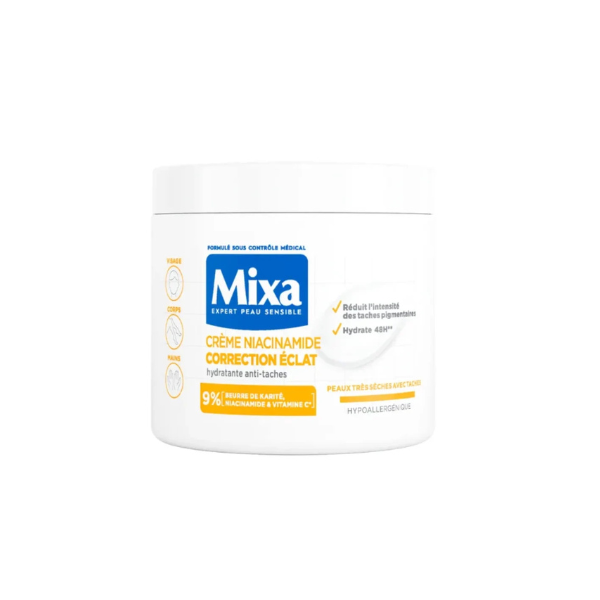 Mixa Niacinamide Brightening & Dark Spot Correcting Cream- 400 ml