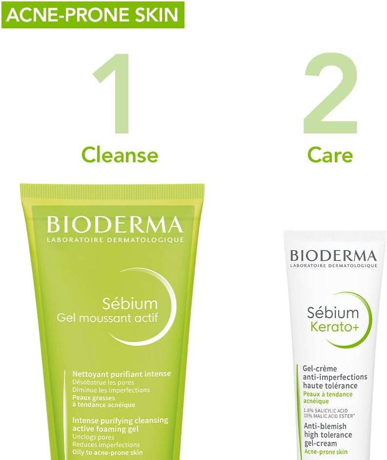 Bioderma, Sebium Kerato, Acne & Scar, Treatment Gel Cream, - 30 ml