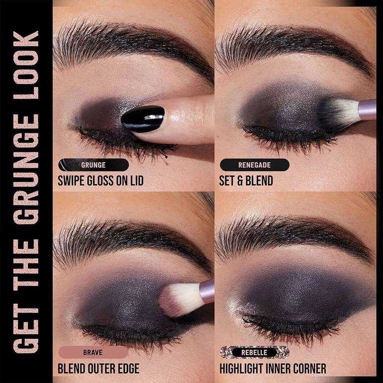 Huda Beauty, Eyeshadow Palette - Multicolor - PRETTY GRUNGE