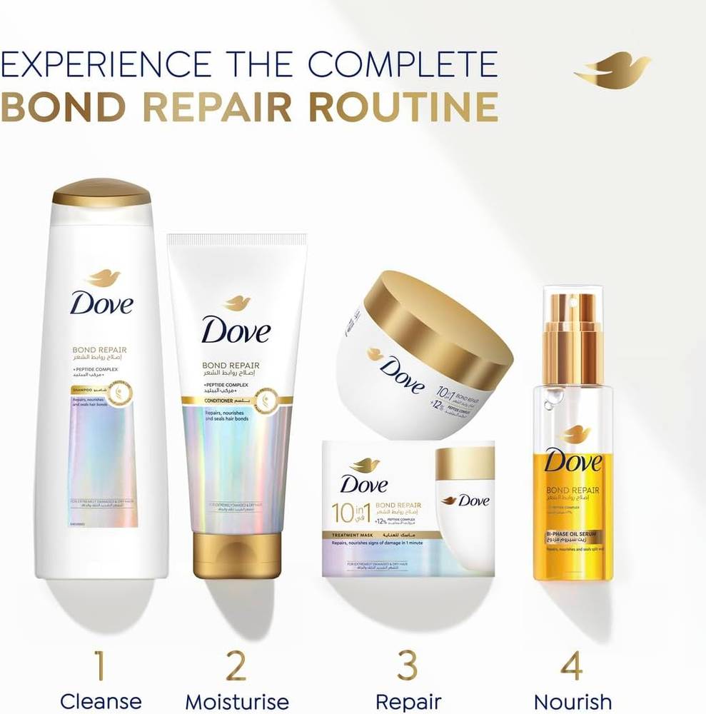 Dove Hair Care Mask, Peptide Complex 12% - 265ml