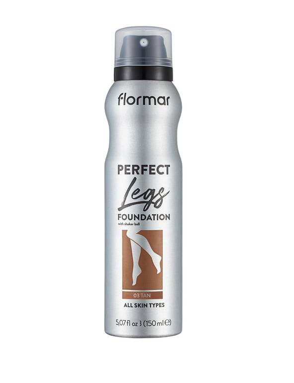 Flormar, Spray Foundation, For Feet and Spots, 03 Tan - 150ml