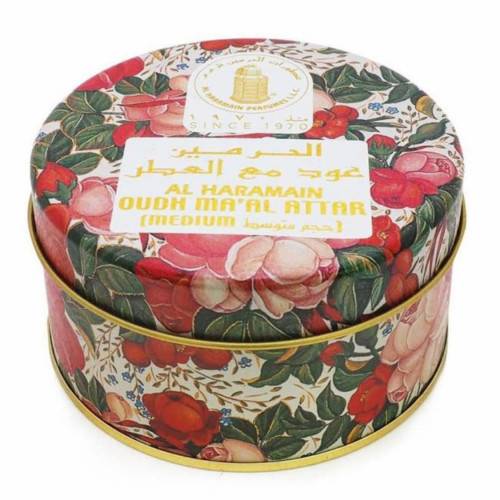 Incense, Al-Harameen, Oud, with perfume, medium, - 40 grams