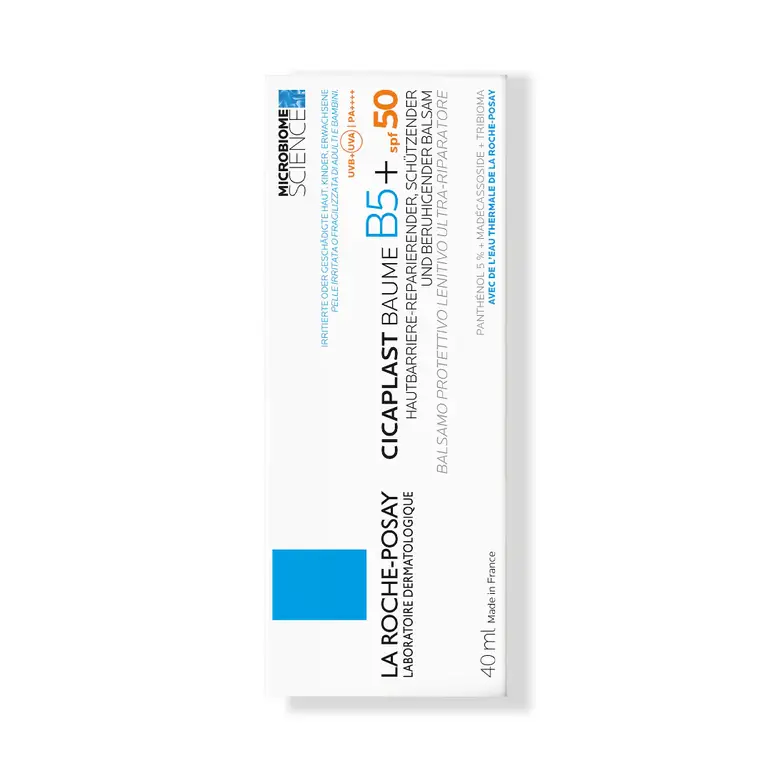 لاروش بوزيه, سيكابلاست B5, بلسم مرطب, ومهدئ ومرمم للجلد, SPF50+