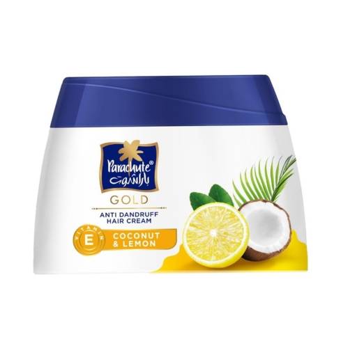Parachute Gold Anti-Dandruff Cream, Coconut & Lemon, 140 ml