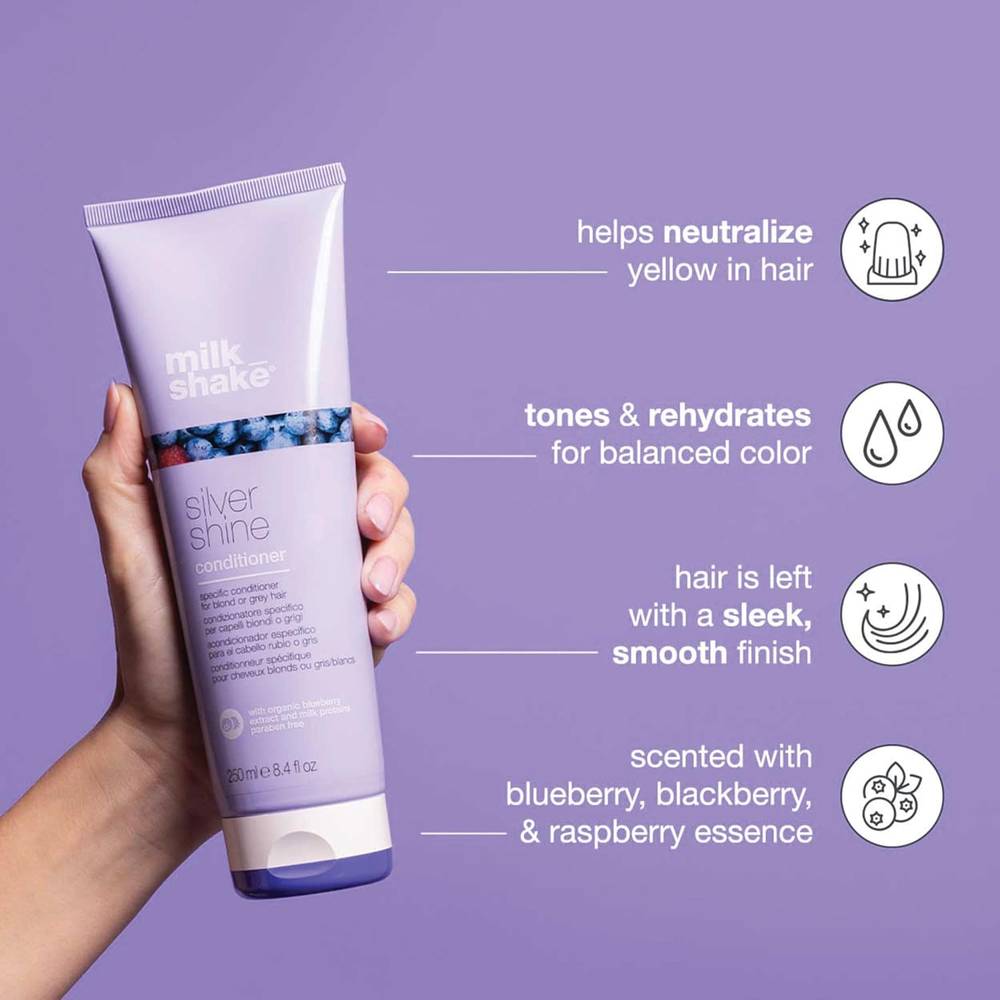 Milk Shake Silver Shine Conditioner - 250ml