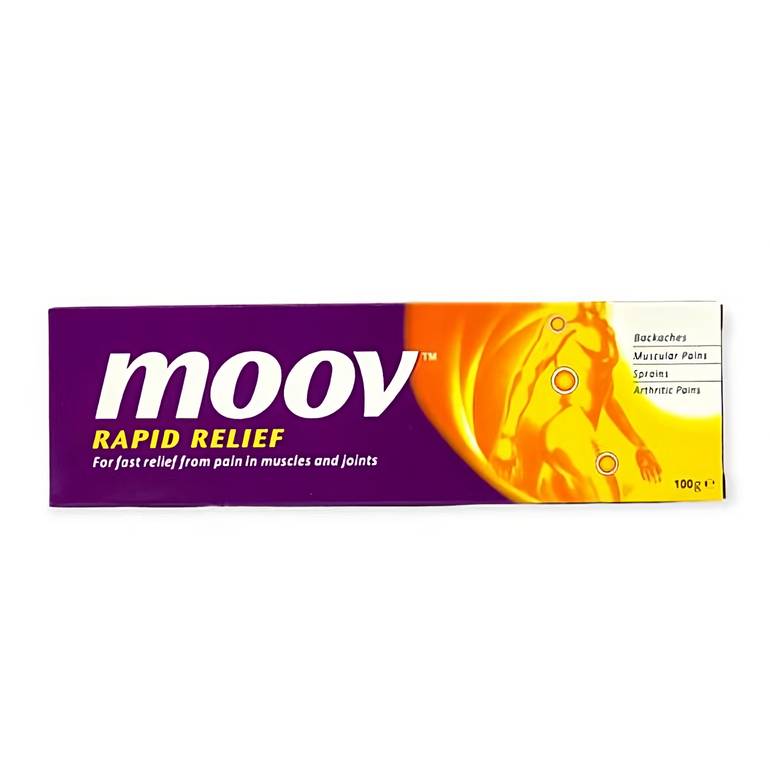 Moov Ointment immediate relief of muscle and joint pain, 100 grams