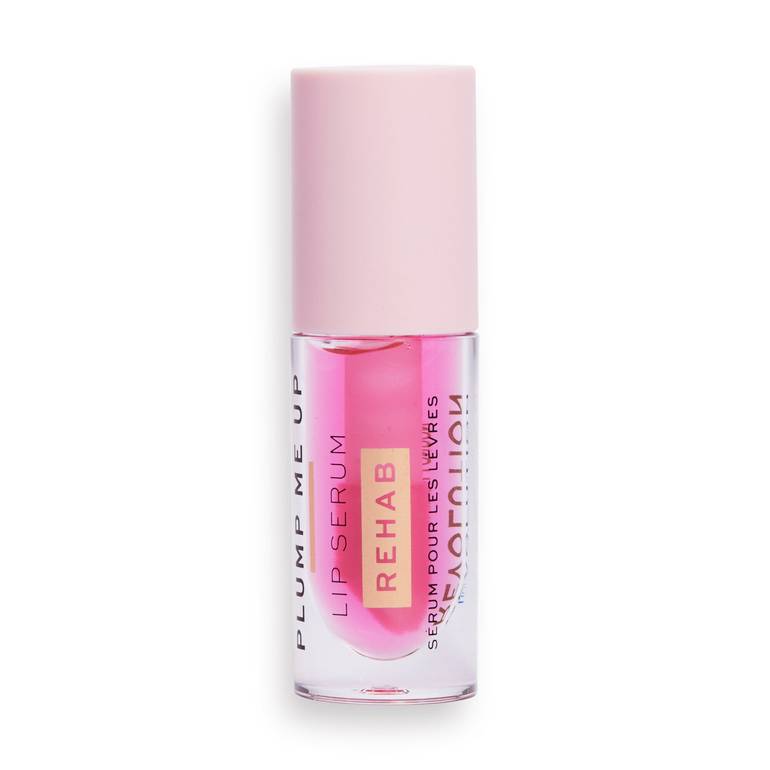 Revolution, Lip Serum, Rehab Plump Me Up, Pink Glaze
