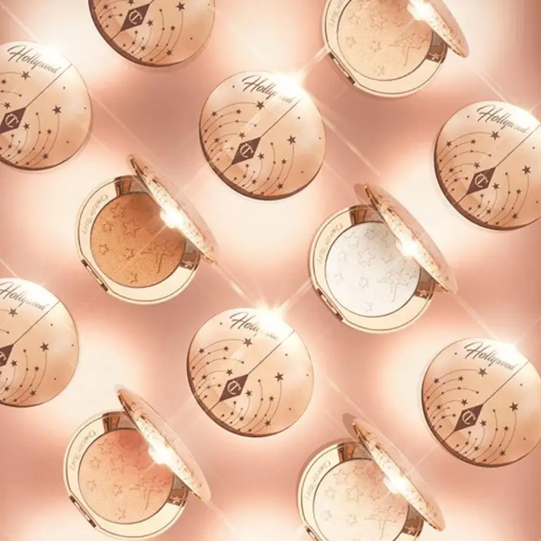 Charlotte, Glow Glide Face Architect Highlighter, Rose Gold Glow