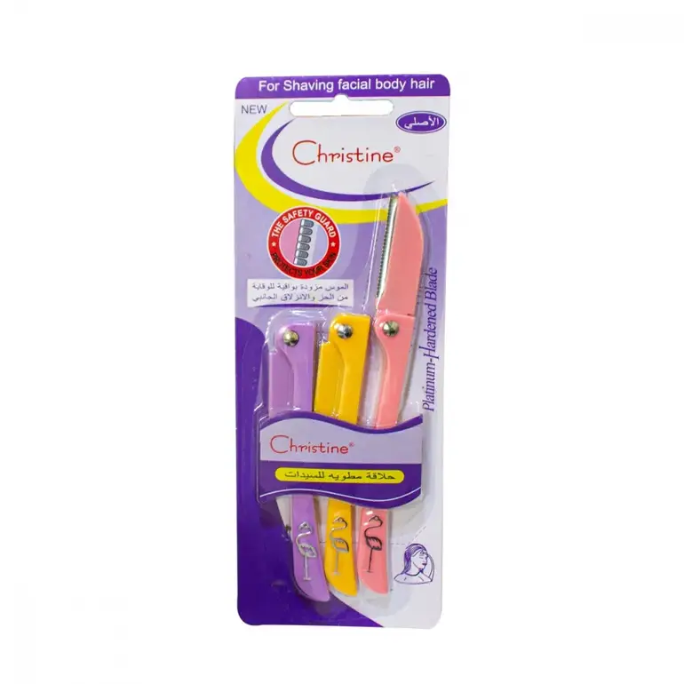 Christine, Razor Set, for Women, - 3 Pieces