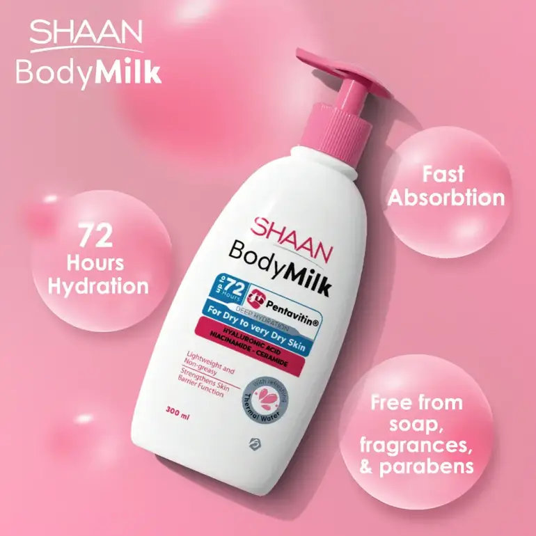 SHAAN, Body Milk for Dry to Very Dry Skin - 300 ml