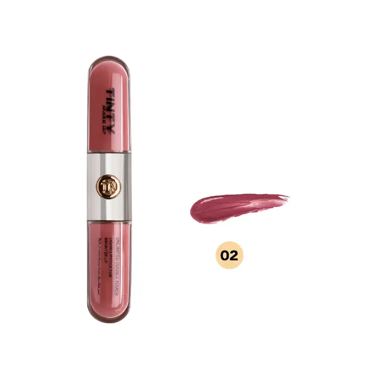 Tint Dou Double Touch Liquid Lipstick -02