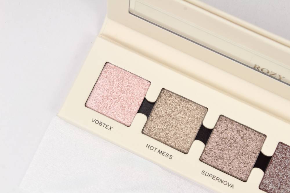 Rozy, Glitter Shimmer Eyeshadow Palette