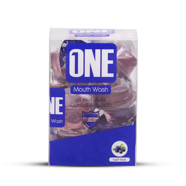 One Touch, Mouthwash Capsules, - Berry Flavor 20 Capsules
