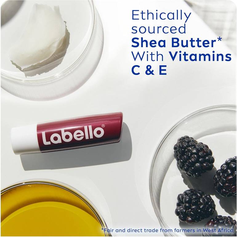 Labello, Lip Balm & Moisturizer, Blackberry