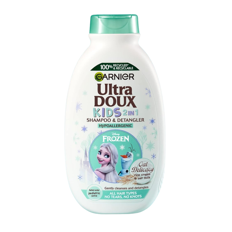 Garnier, Shampoo and Conditioner for Children, with Rice Cream and Oat Milk, - Ultra Doux