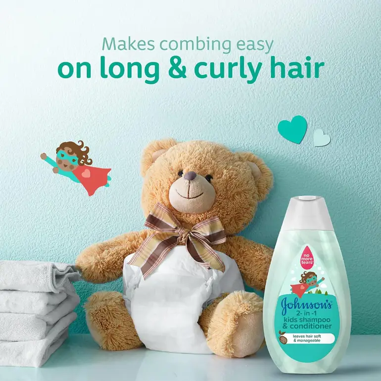 Johnson's, Baby Shampoo, and Conditioner, 2 in 1 - 200ml