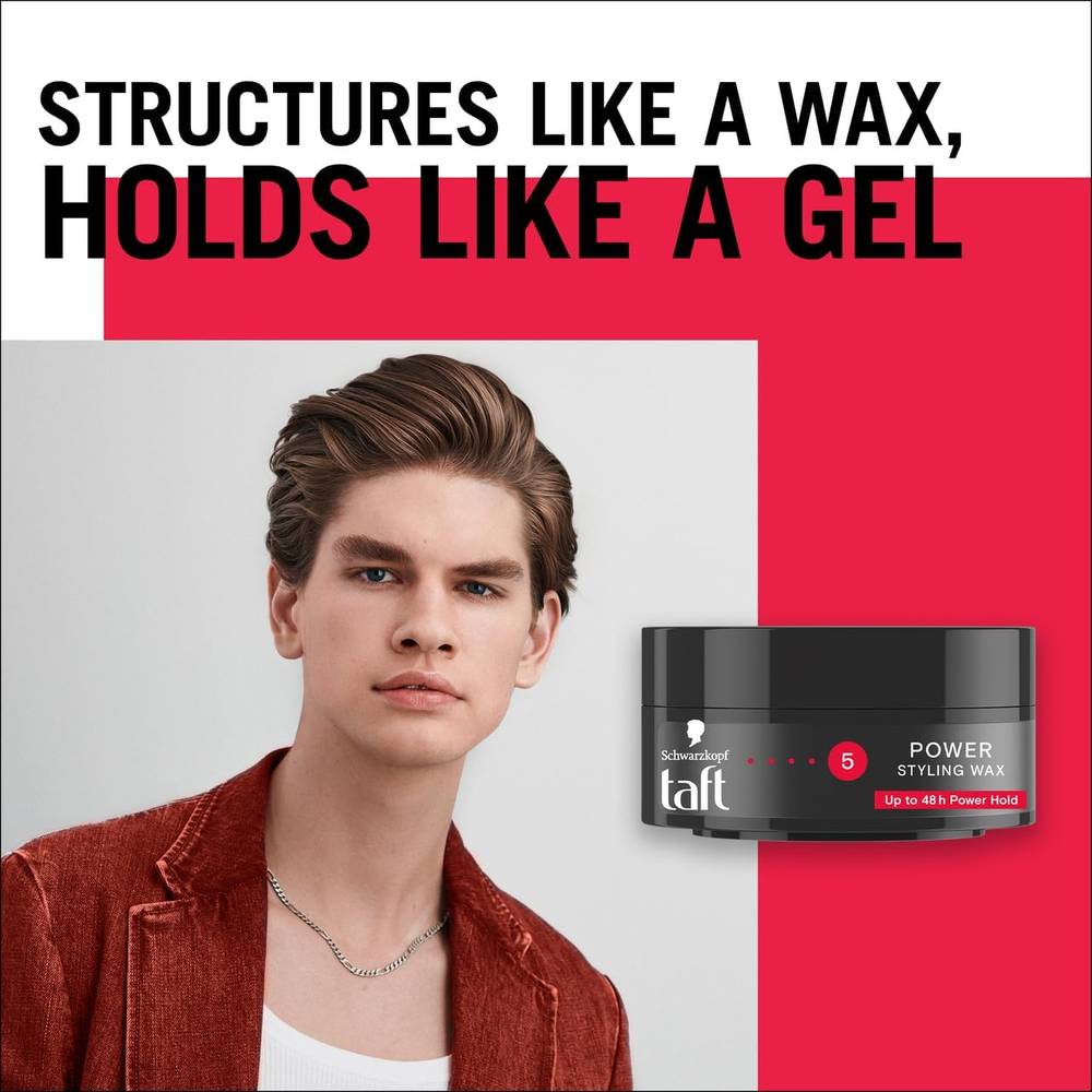 Schorazkopf, Taft Wax Styling Power, 75 ml