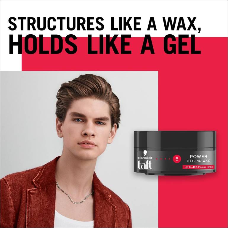 Schorazkopf, Taft Wax Styling Power, 75 ml