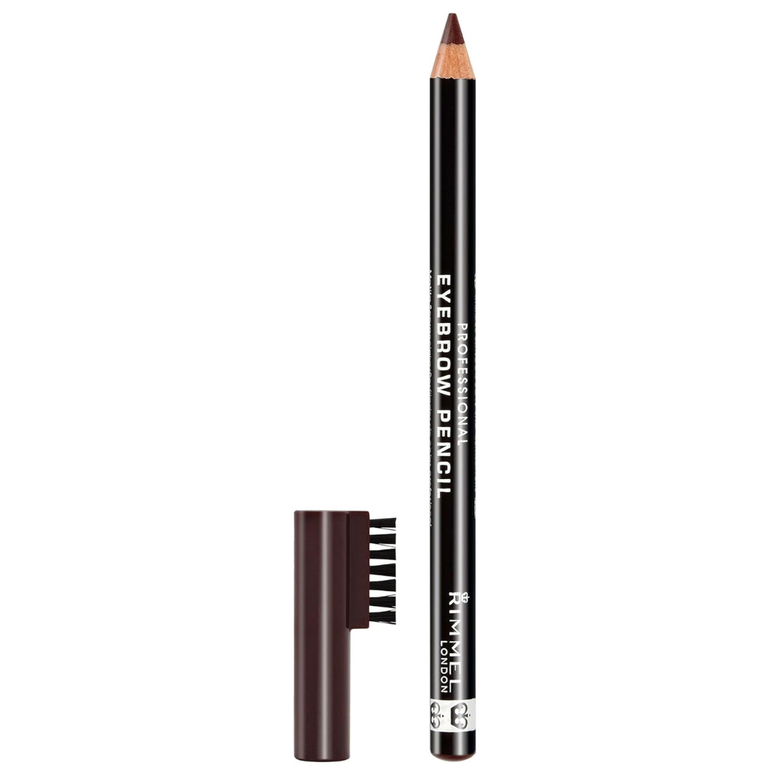 Rimmel, Pro This Way Eyeliner, Pencil, - 001, Dark Brown,