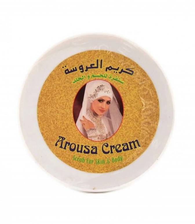 العروسة,  صنفرة كريم, للجسم و الوجه - 300جم