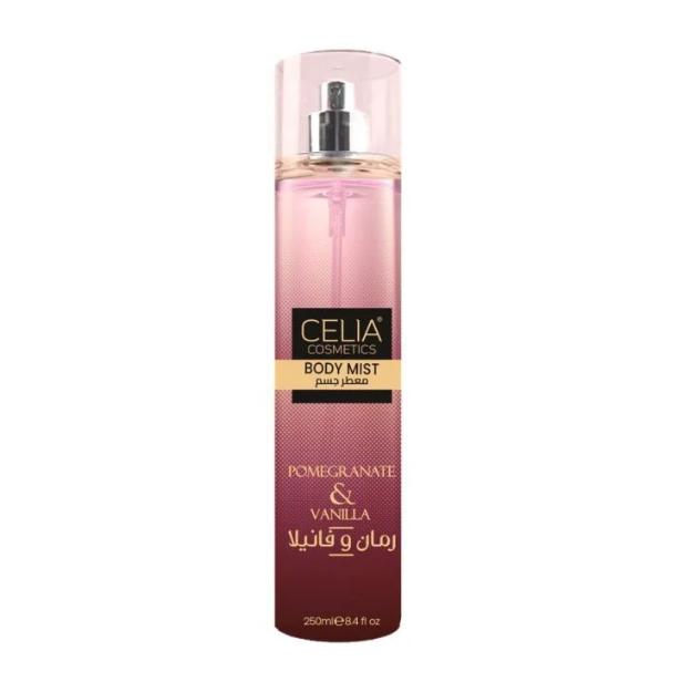 سيليا, معطر جسم, بالرمان والفانيلا, - 250مل