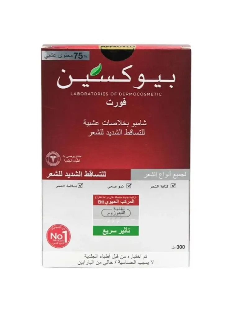 ,Bioxcin, Forte Intensive Anti-Hair Loss, Herbal Shampoo