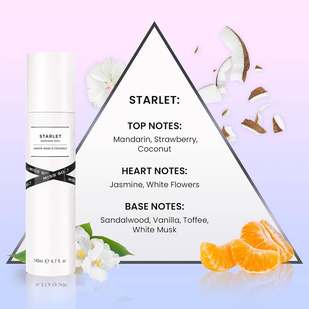 Miss So, starlet Body Mist - 140ml