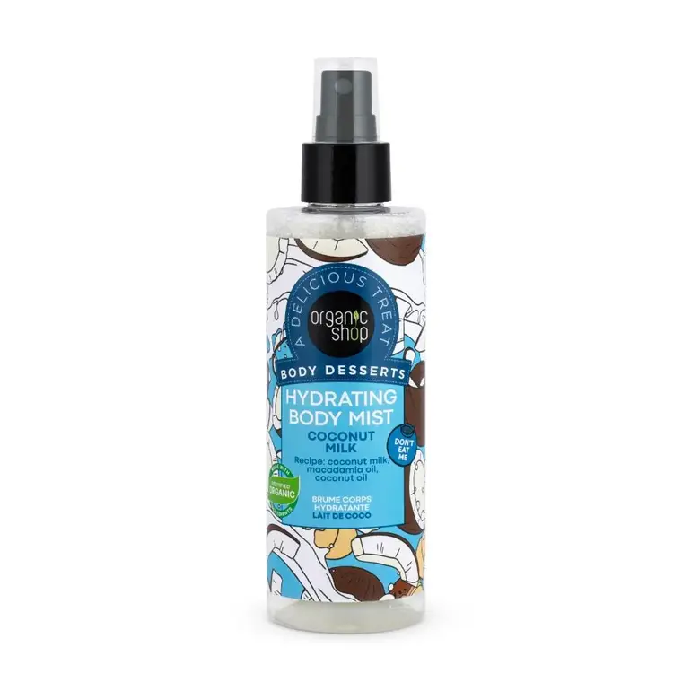 Organic Shop, Moisturizing Body Spray, with Coconut Milk – 200ml