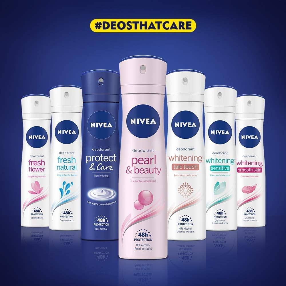 Nivea, spray, deodorant, fresh, natural, freshness, natural,