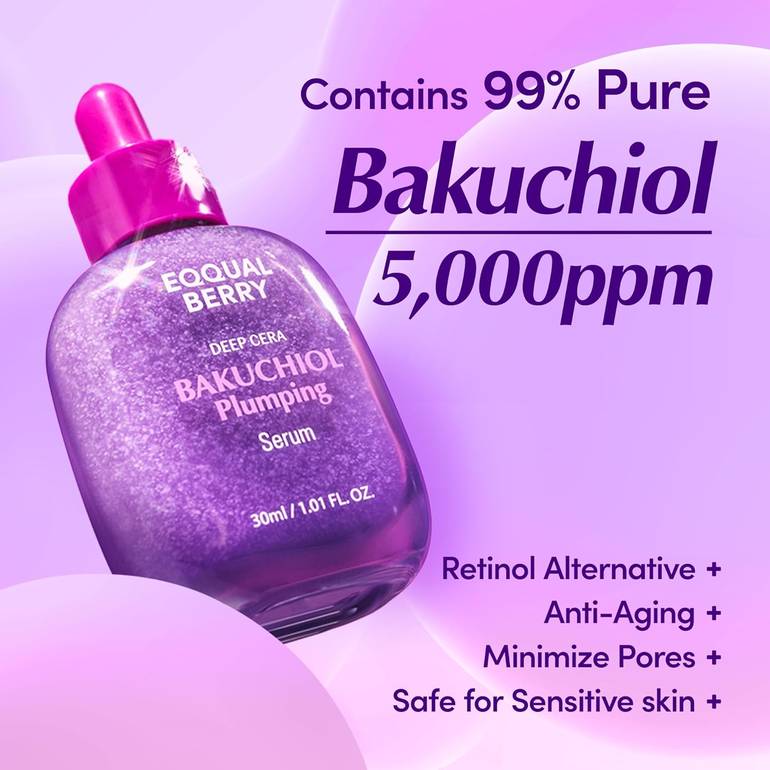 eqqual berry, Bakuchiol Firming Serum, 30ml