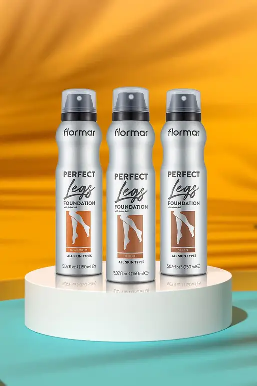 Flormar, Spray Foundation, For Feet and Spots, 03 Tan - 150ml