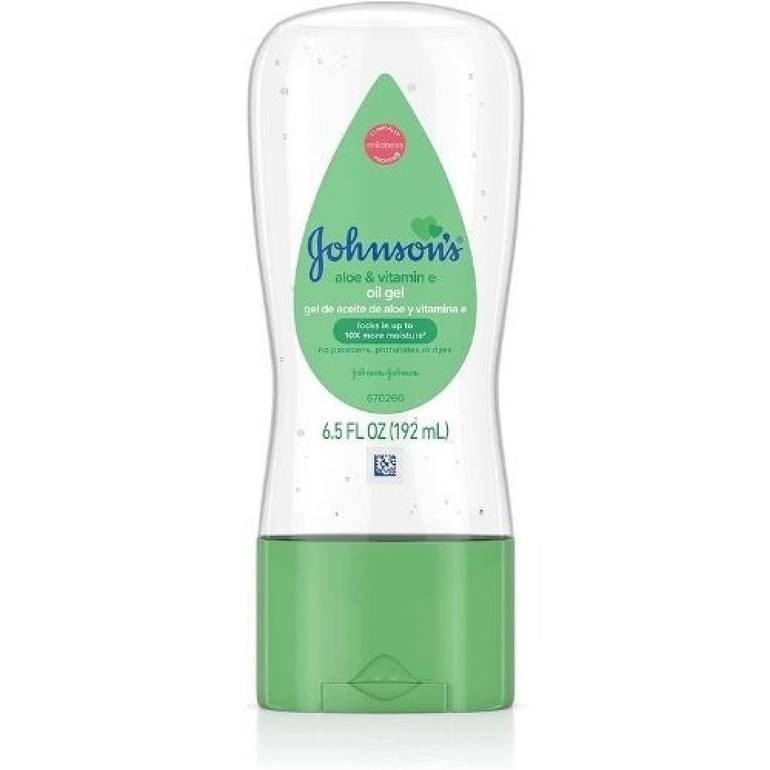 جونسون, جل زيت الصبار وفيتامين E, للأطفال, - 192 مل