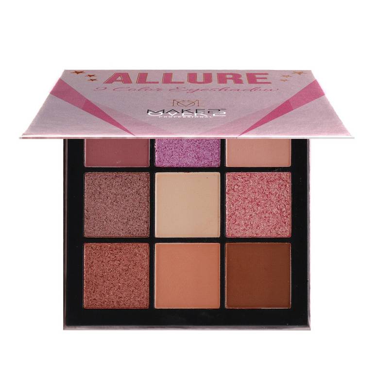 Make Over 22 Mini Allure Eye Shadow Palette 9 Colors