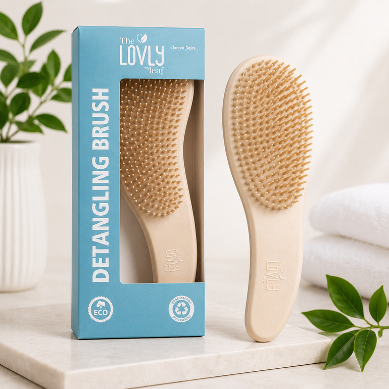 The Lovely Leaf, Eco Detangling Hair Brush 