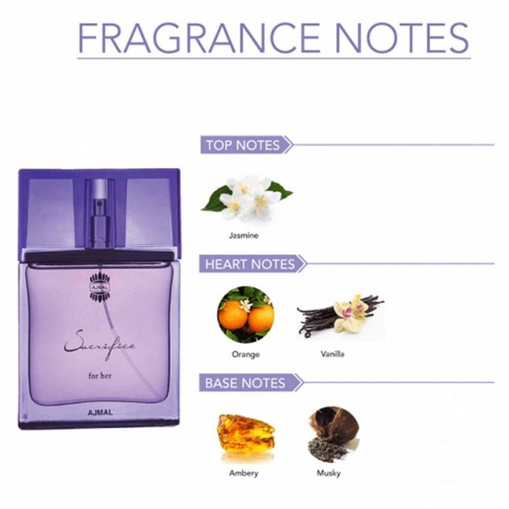 Ajmal, Sacrifice Perfume for Women, 50ml