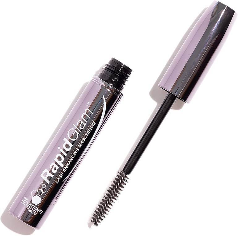 Rapid Glam Lash Mascaram Serum Mascara Lengthening & Volumizing Lash Primer