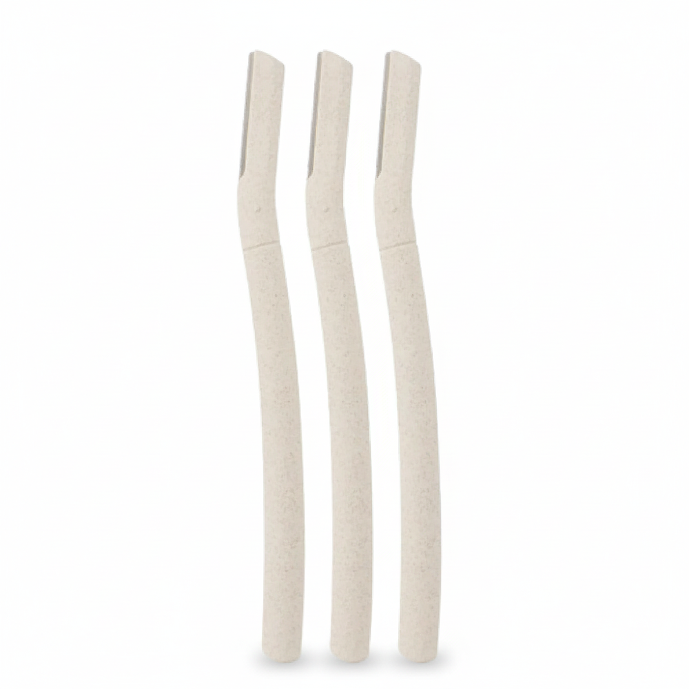 UUYB, Clear Eyebrow Razors - 3 Pieces