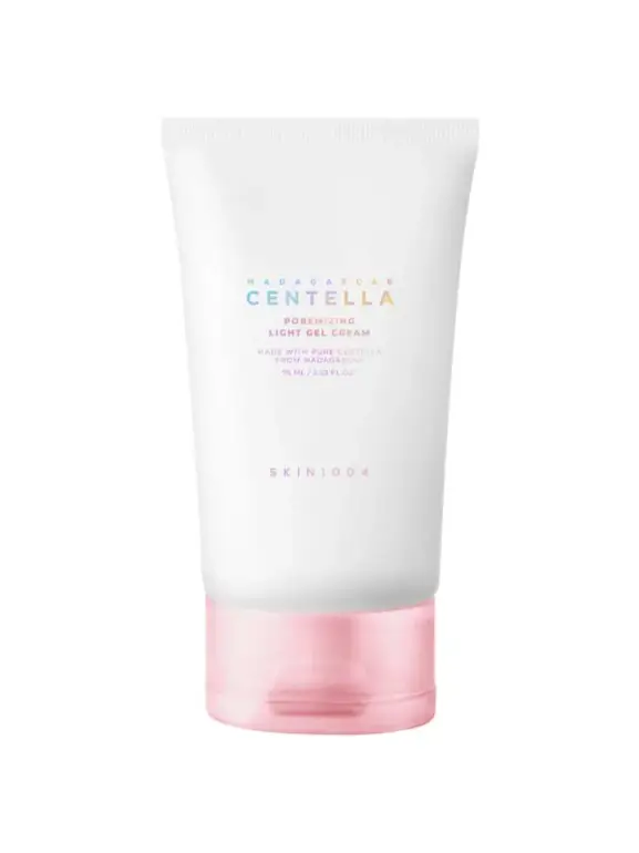 Skin 1004, gel cream, Madagascar Centella, for moisturizing the skin and reducing pores