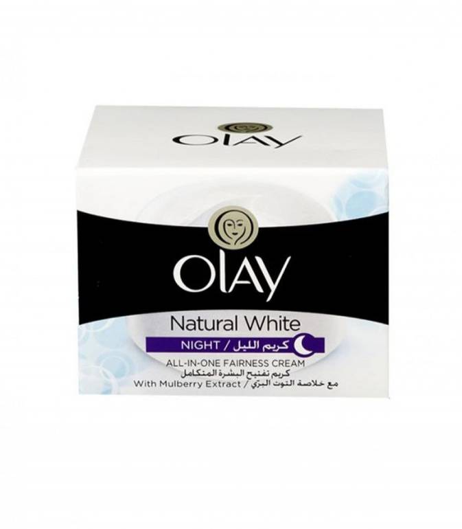 Olay, All-in-One Night Cream, for Skin Lightening - 50g