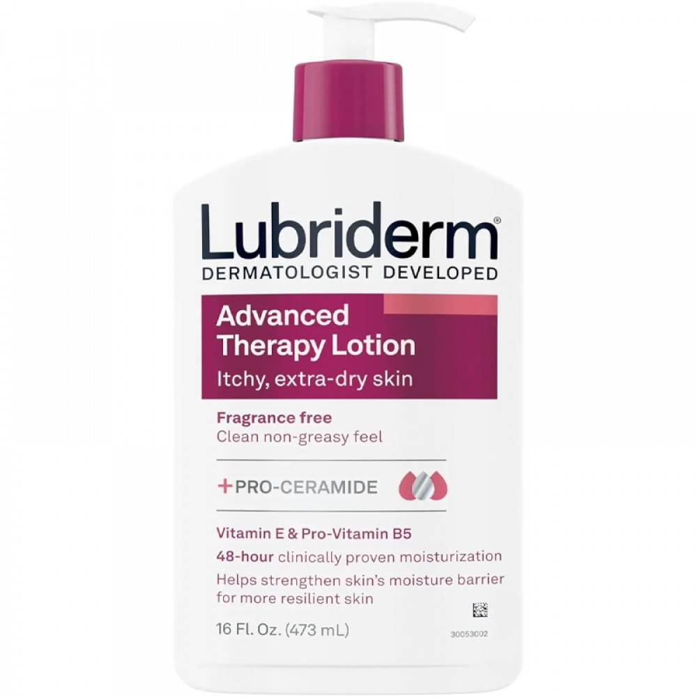 Lubriderm, Advanced Therapy, Moisturizing Body Lotion, for Dry Skin, - 473ml