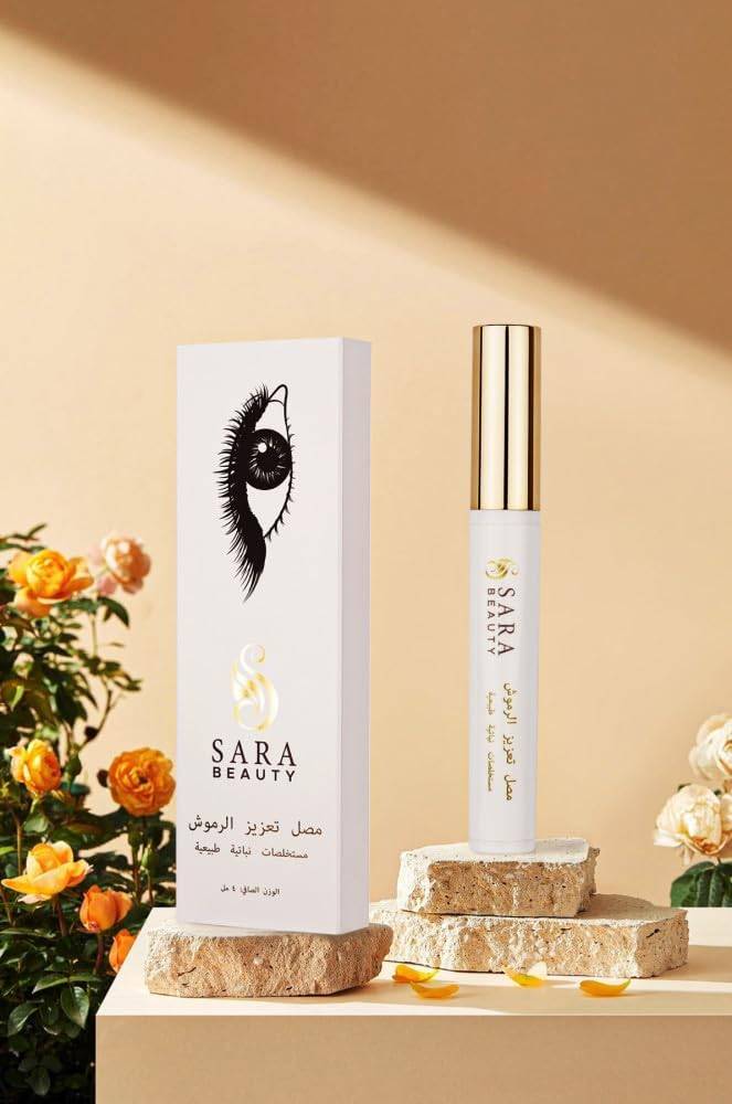 ,Sara Beauty, eyelash lengthening, and thickening serum