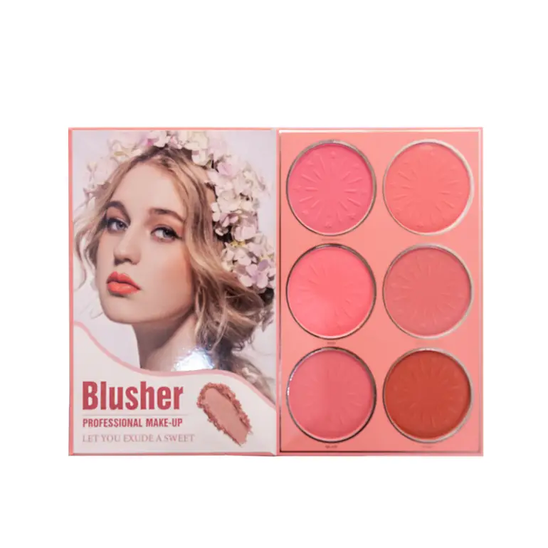Christine, Palette Book, 4 in 1, Shadow, Highlighter, Blush, Lipstick - ck-k2310